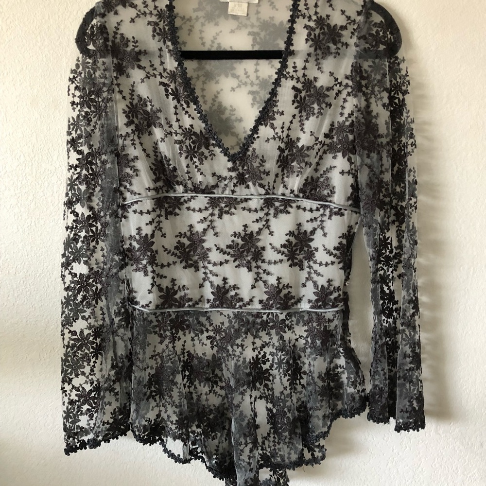 Flora Nikrooz Embellished Blouse